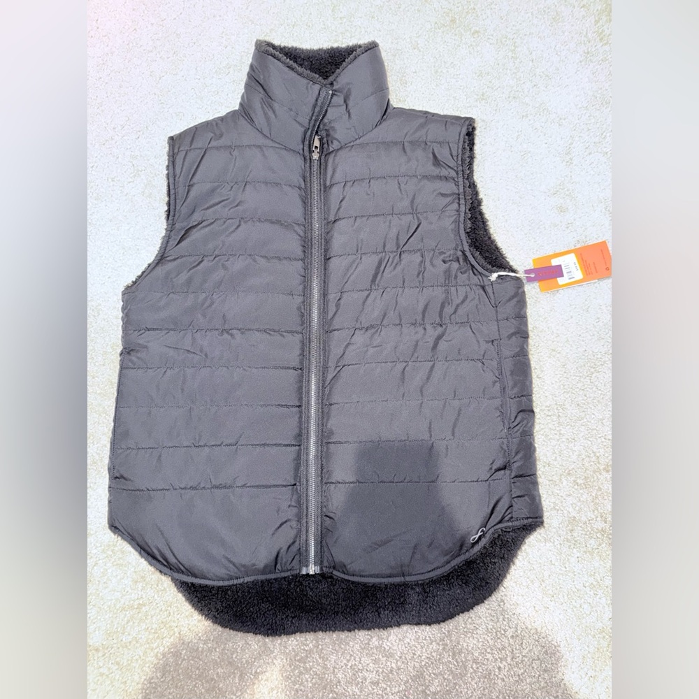 Women’s Freely Black Sherpa lined Vest